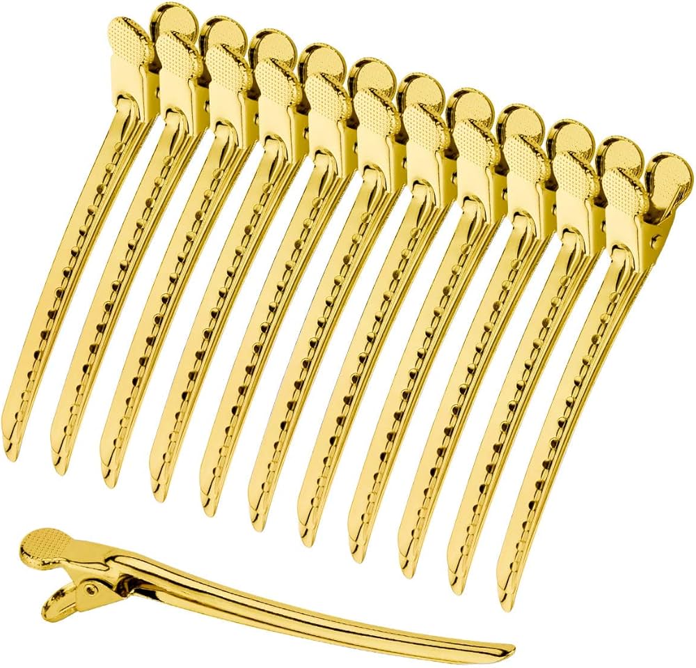 Metal duckbill clips 12 pk